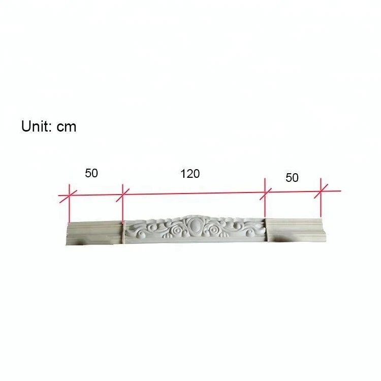 abs plastic arch window moulding designs