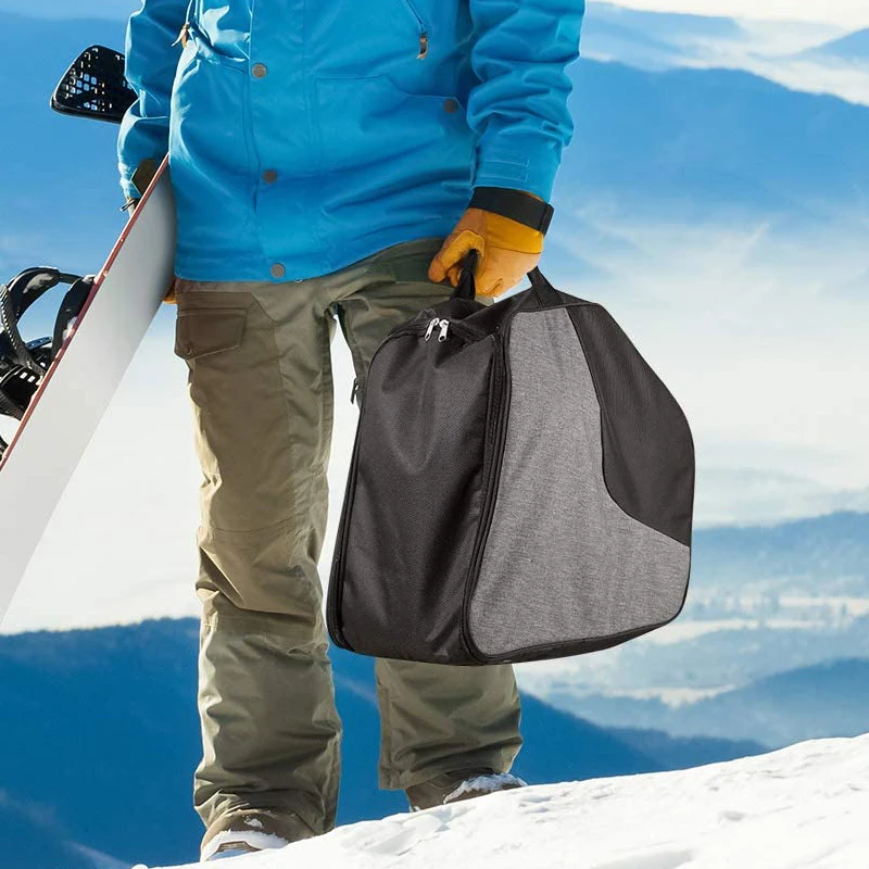 Waterproof Travel Ski Boot Bag Snowboard Bag for Ski Helmets and