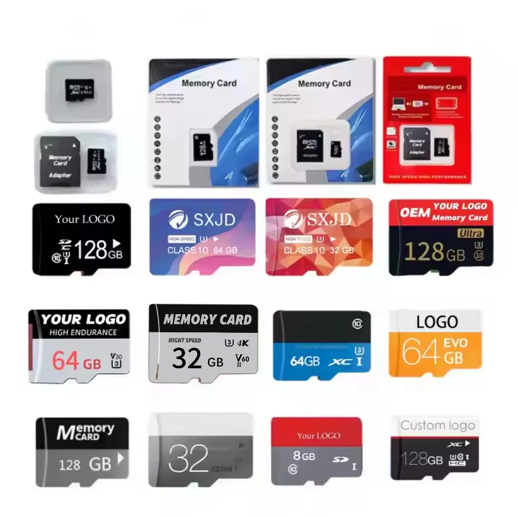 100% Оригинальный Tf лучшая карта памяти 32 ГБ U3 128 256 Sdxc Microsd Sd Держатель карты для 4K камеры и Dvrs