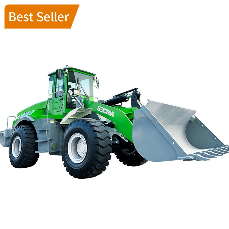 Green Energy 5Ton 5t Electric Wheel Loader Zero Emission Front end Loader Lithium-ion Battery Wheel Loader for sale