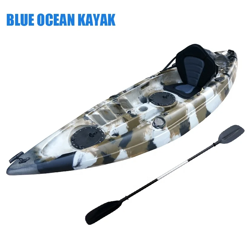 Single sea plastic  fishing kayak