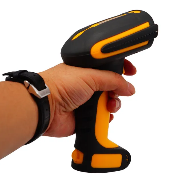IP68 Industrial Rugged Portable Barcode Reader Wireless Bluetooth 2D QR Code Handheld Barcode Scanner