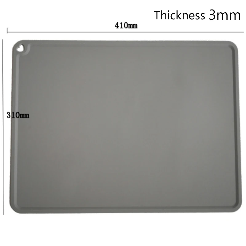 Popular Non Slip Eco-friendly Pet Silicone Mat Rollable Waterproof Silicone Dog Pet Feeding Mat