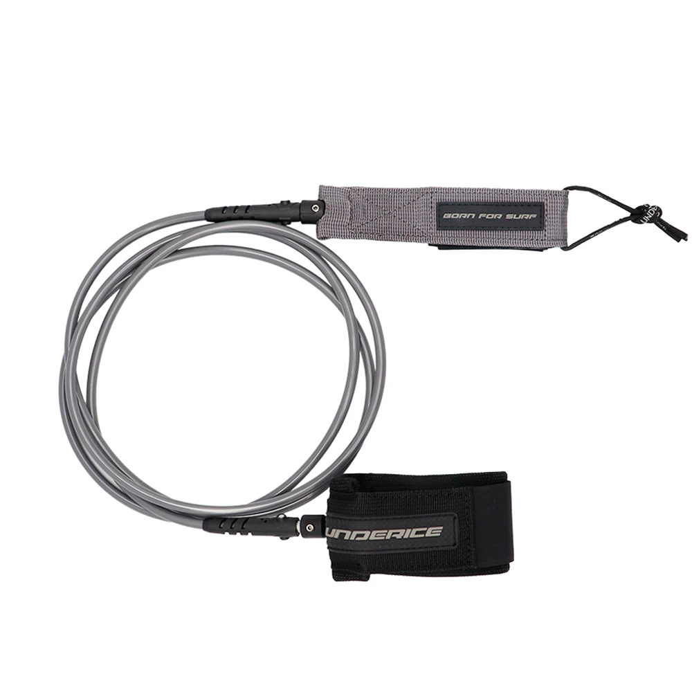 Longboard Knee Factory Custom Premium Eco Friendly TPU Safety Straight Surfboard Quick release surf Leash