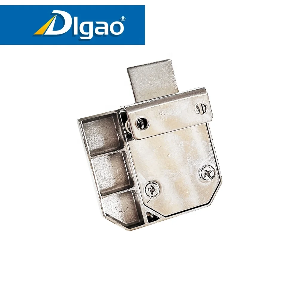 High quality glass cabinet door code lock zinc alloy security 3 digit combination lock