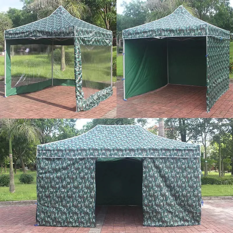 Portable 10x10 Folding Pop-Up Gazebo Tent Aluminum Waterproof Iron Tubes Outdoor Events Parties Weddings Advertising Mexico