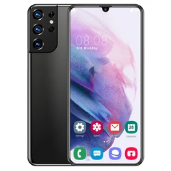 6.8 inch 4G Smartphone 12gb+512gb Full Screen Finger face Unclock Cell phone Mobile Phone