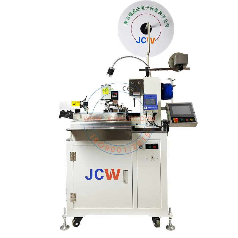 JCW-CST07B Automatic wire stripping and terminal crimping cable twisting and tin soldering machine