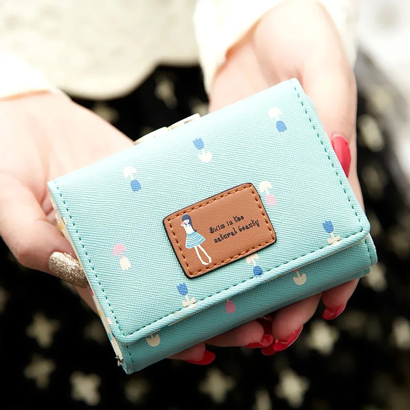 Sales Promotion Wholesale Cute Ladies Multi-function Wallet Pu Leather Wallet For Women