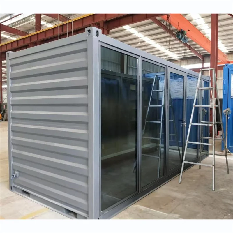 20-футовый 40-футовый контейнер для студии Офисная подставка на заднем дворе маленький дома с украшением гостиной и работы