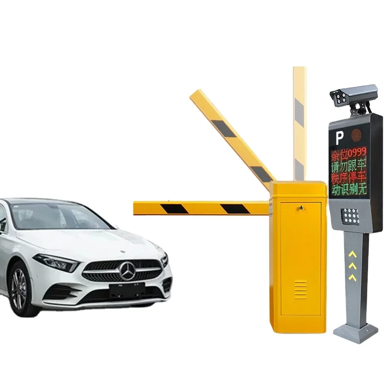 High Quality Automatic Boom Gate Solar Power Community Lift Rod Parking Lot Charging System Barrier Gate