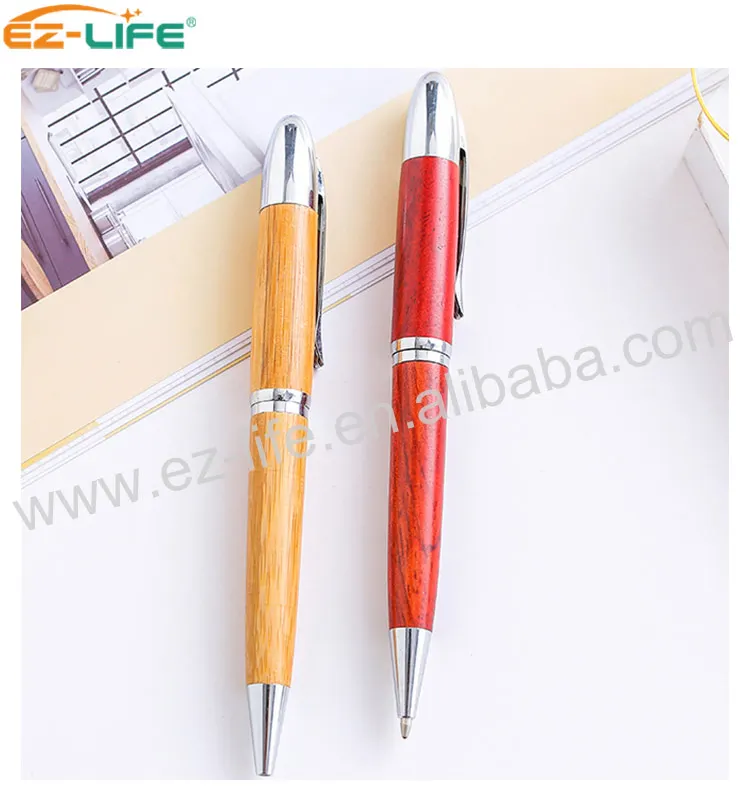 
Hot sale office writing bamboo pen luxury LOGO custom ECO bamboo pen 