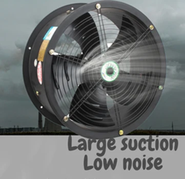 CE YWF4E-350 14inch Short Round Tube  220V AC axial cooling fans ventilation fans industrial