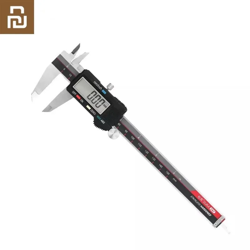 New Youpin DUKA CA2 Digital Caliper 150mm LCD Digital Screen Electronic Vernier Calipers Micrometer Accuracy Measuring Tool