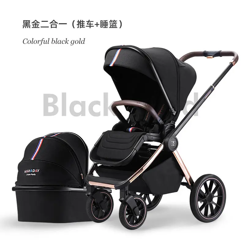 Wholesale baby stroller 3 in 1 newborn carriage babies strollers 3 in 1 poussette travel luxury pram baby stroller for sale