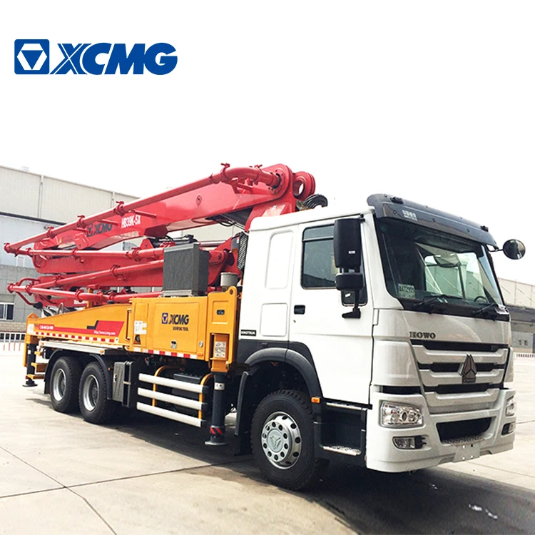 XCMG Concrete Machinery HB39K Hot Sale 39m Truck mounted Concrete Boom Pump Truck (1600207082886)