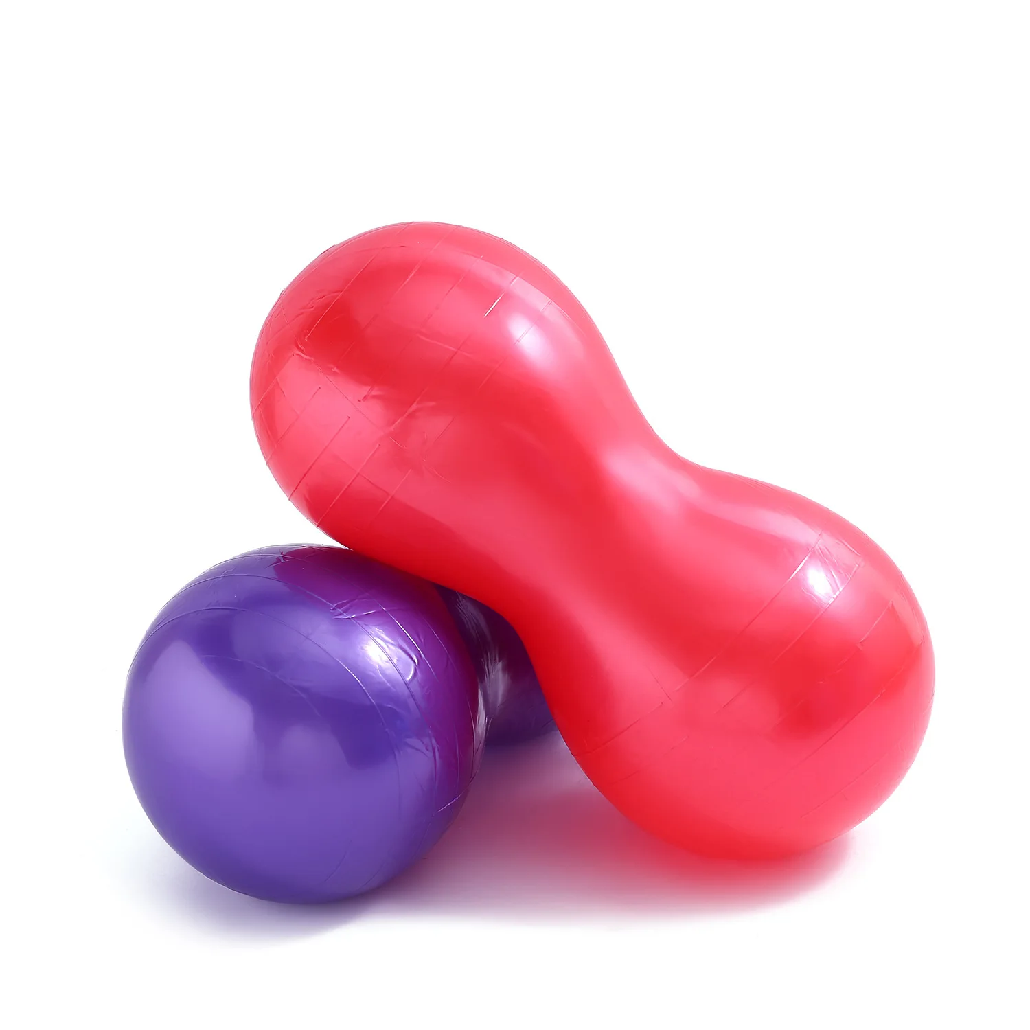 custom printed peanut ball 60x30 45x90 dog training physiotherapy gym birthing exercise yoga balls