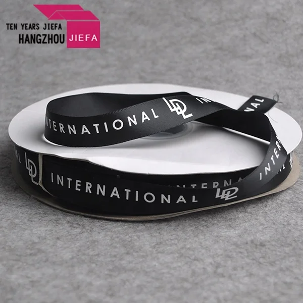 Good price wholesale custom printed satin label