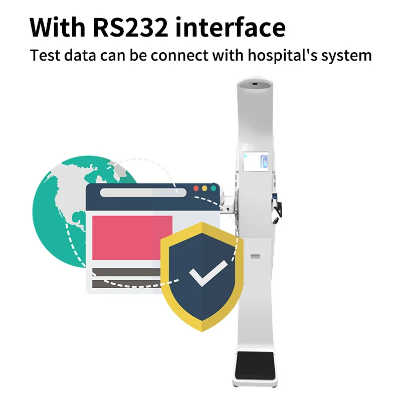 Анализатор веса для людей автоматическая машина измерения роста крови и индекса массы тела тренажерного зала
