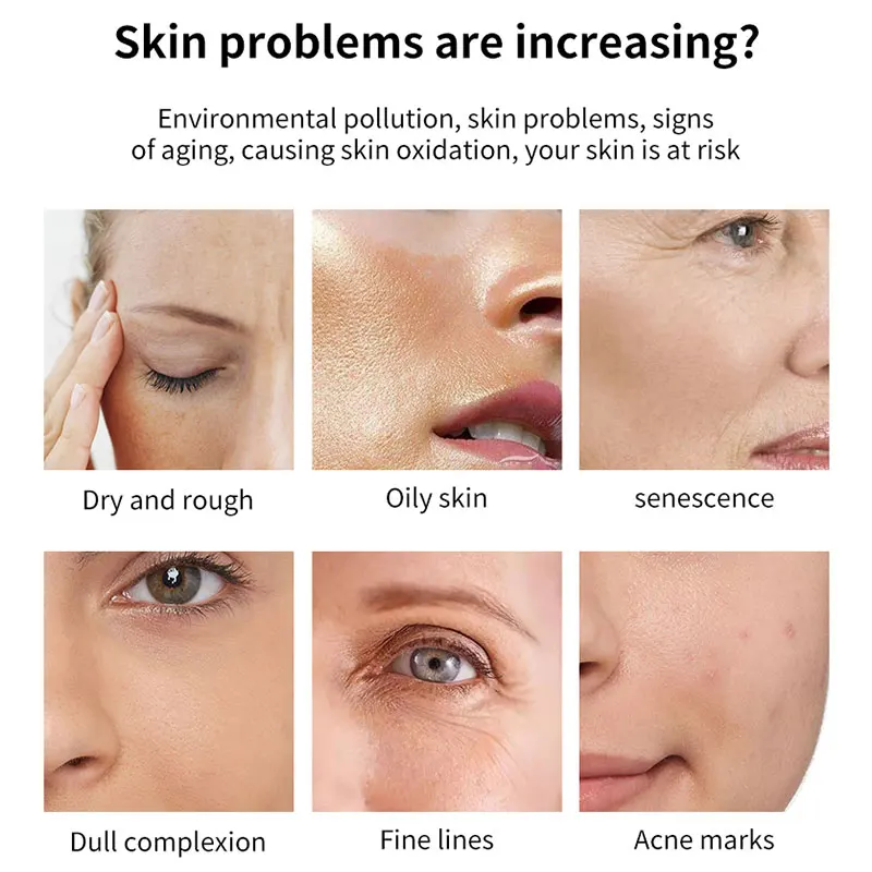 Vitamin C Anti-aging 100% Serum Face Whitening Anti-wrinkle Repair Anti-acne Beauty Skin Care Serum