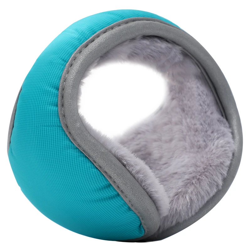 Reflective Waterproof Earmuffs Foldable Winter Outdoor Ear Warmer Cycling Fleece Ear Muffs