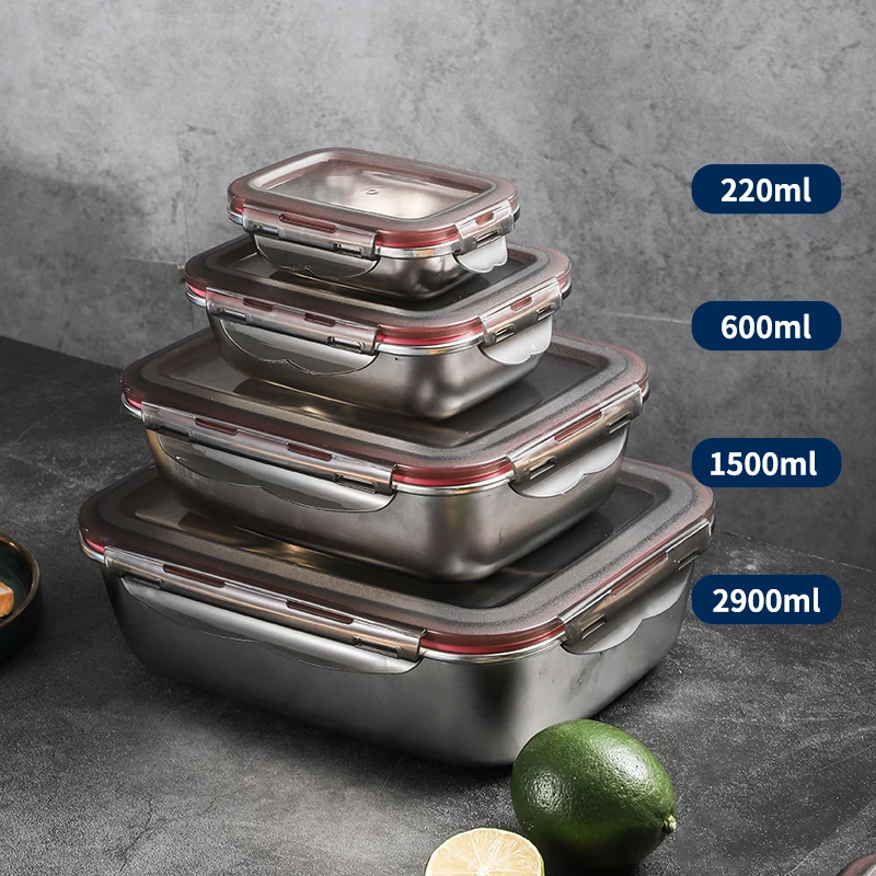 Promotion Storage Food Containers Kitchen Clear Container Stainless Bento Boxbento Boxbreastmilk Cooler Bag Steel Lunch Box