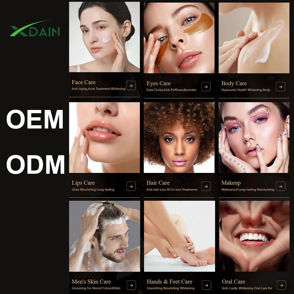 Custom Vitamin C Peptides Anti Aging Facial Cleanser Eye Mask Toner Serum Eye Cream Lotion Cream Lady Cream Gifts Sets For Women