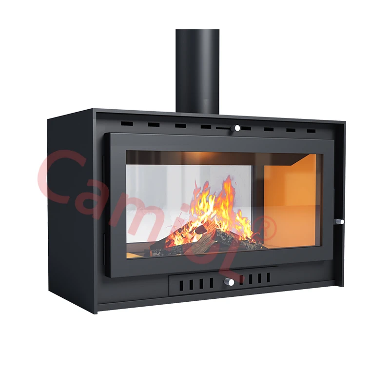 Superior Freestanding Wood Burning Stove Factory Low Price  Heating Fireplace Rustic Cast Iron Wood Stove