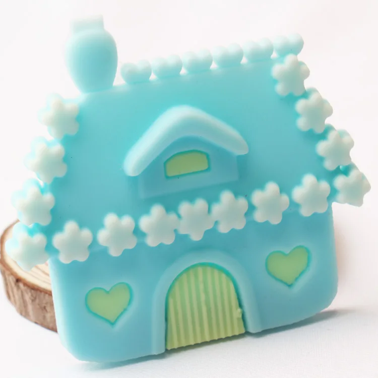 
house shape fancy patch custom patch rubber patch for decoration 