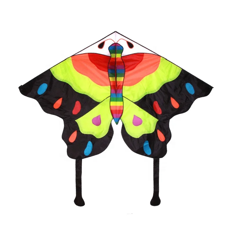 Good quality weifang polyester made flying kite cartoon animal kite butterfly kite