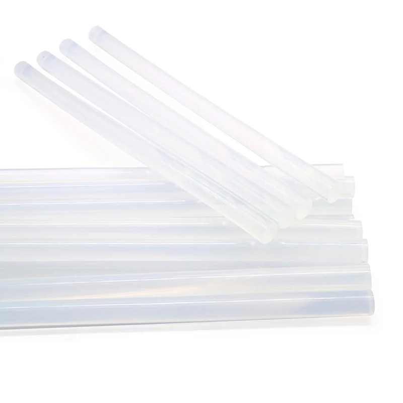 Clear Hot Melt Glue Sticks 7mm 11mm Transparent Hot Melt Glue Stick for Crafting, Sealing