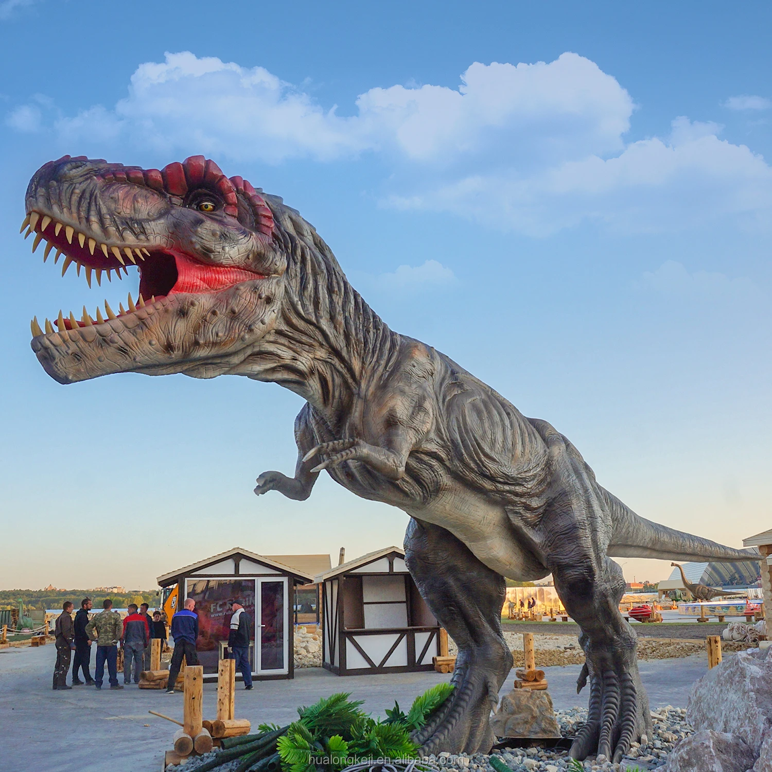 Real Live Model High Quality Big Size Dinosaurs Dino Park Animatronic Dinosaur