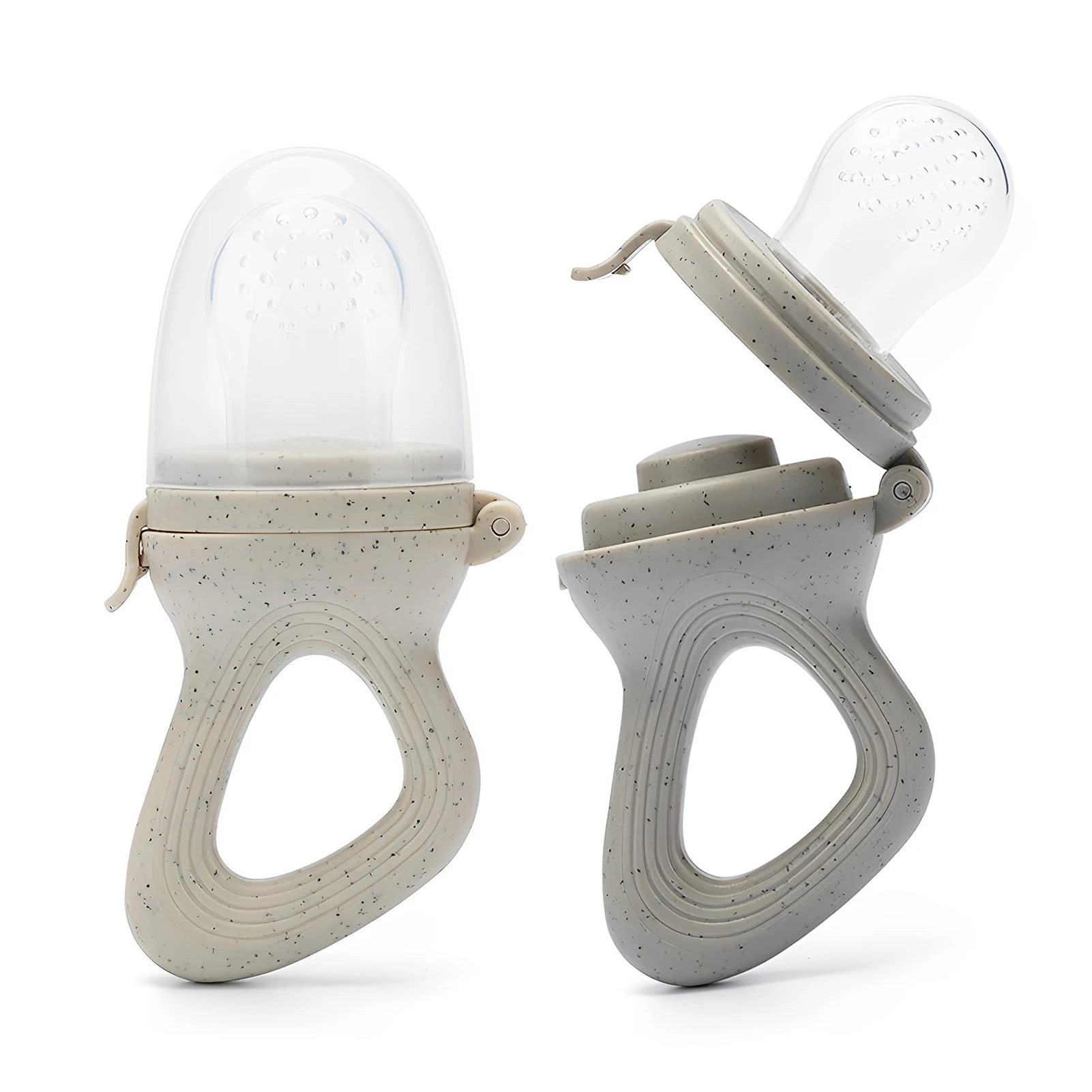 New Product Explosion Uniquely Designed 3 Size Durable Mesh Bag Multiple-use BPA Free Silicone Baby Fruit Feeder