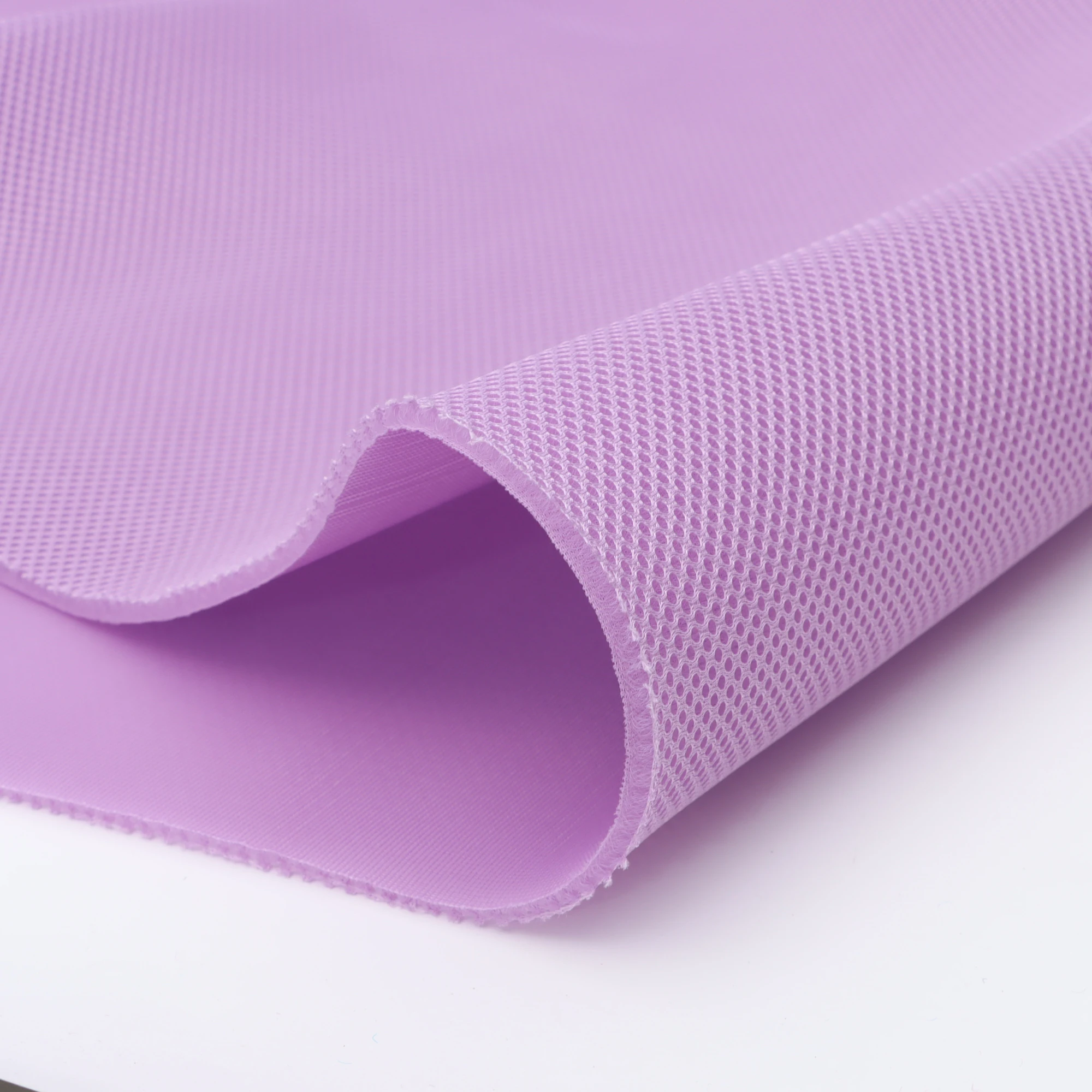 Custom 250gsm 100% Polyester 3d Air Mesh Sandwich Spacer Fabric For Bag Shoes Rehabilitation Supplies