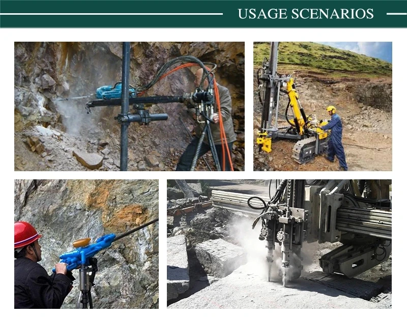 YT28 type rock drill portable pneumatic jack hammer mining blasting hole pneumatic rock drill