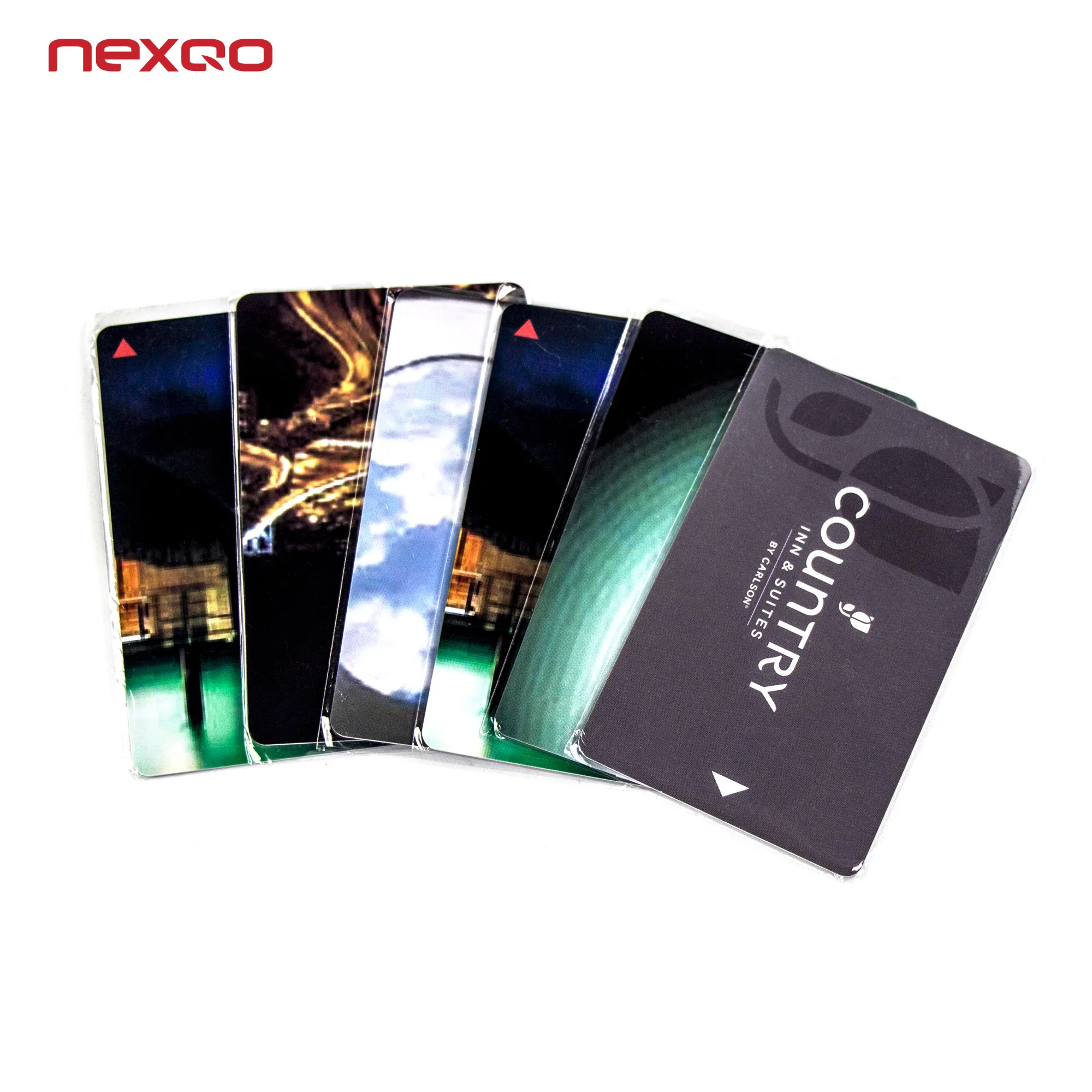 Spot UV printing Plastic PVC 300 GSM Paper NFC Business Card