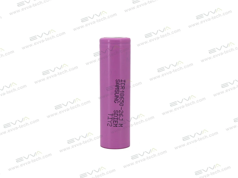 Original SDI ICR18650-26JM 2600mAh Li-ion Rechargeable Battery Samsung ICR18650-26JM