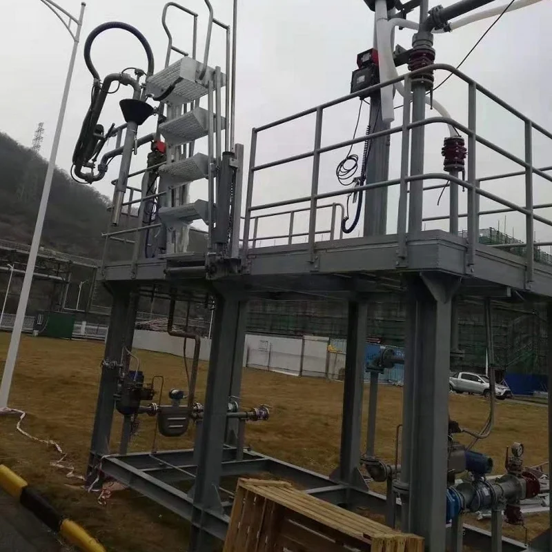 Professional LPG truck loading arm  with gas recovery  supplier