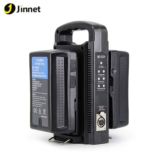 Jinnet V-Lock LCD двойное зарядное устройство для BP-95W V крепление батареи