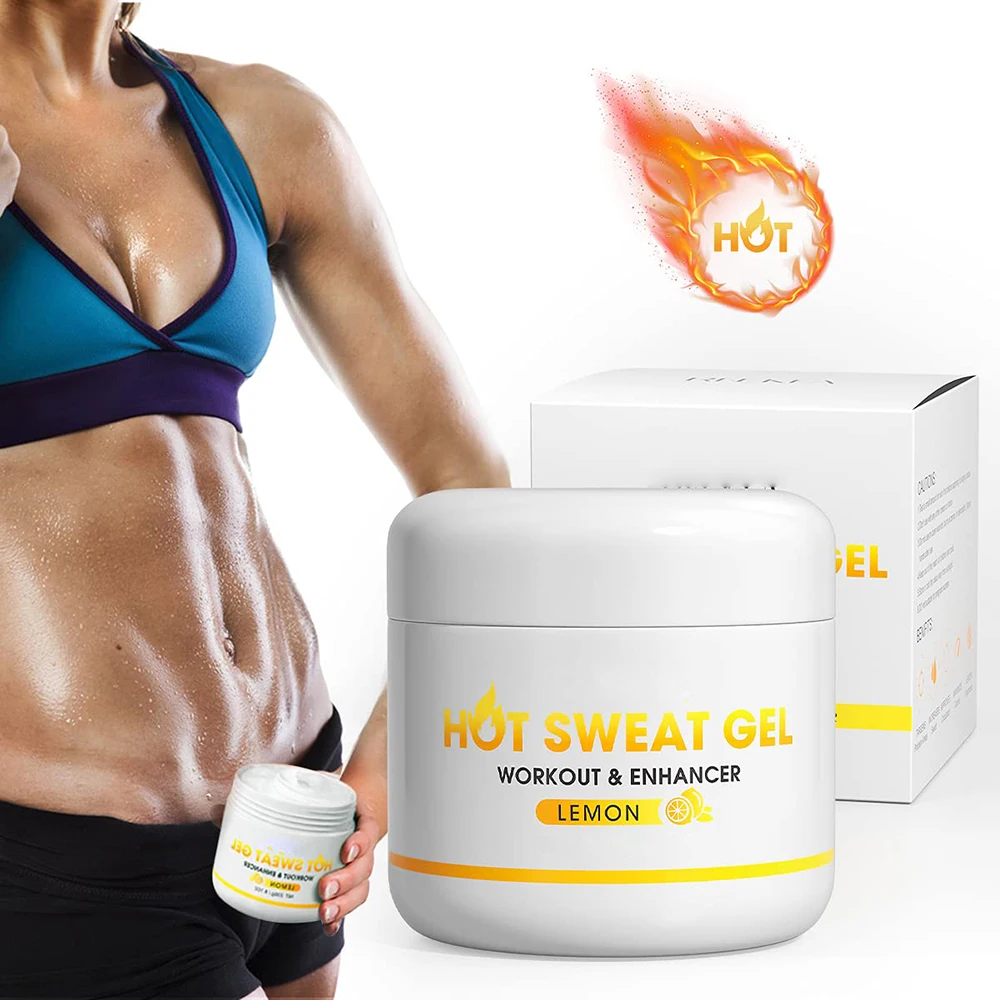 Private label hot cream slimming fat burn ginger anti-cellulite lose weight reduce sweat cream