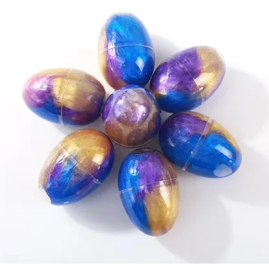 Слайм Galaxy Egg блестящий слайм пушистый игрушки для яиц Прямая продажа с завода Хрустальная забавная развивающая игрушка демонстрационная коробка