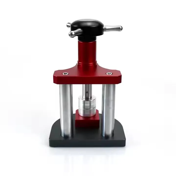 12 Die watch press tool set Watch back cover press closer to screw cap machine Watch back cover press kit