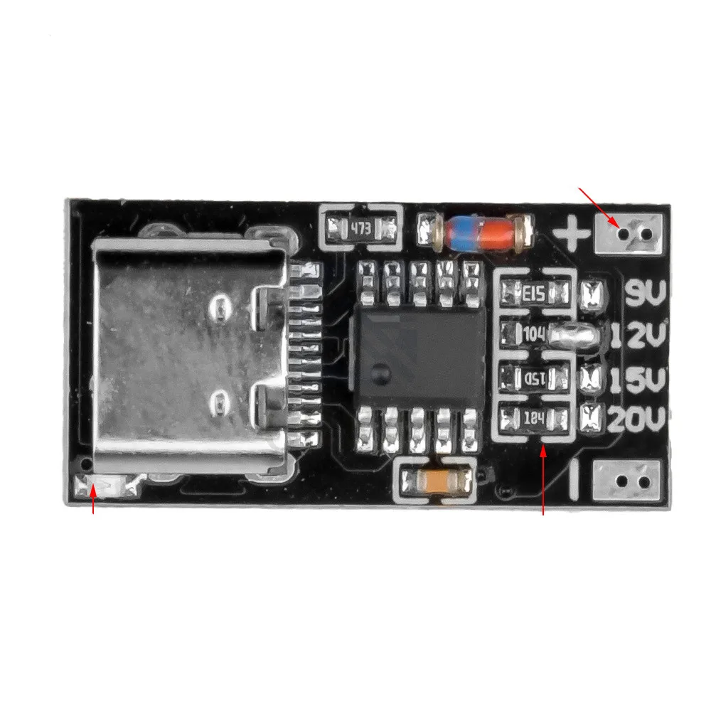Type-C PD2.0 PD3.0 9 В 12 В 15 В 20 В PD/QC приманка плата быстрой зарядки USB Boost модуль зарядное устройство инструменты платы