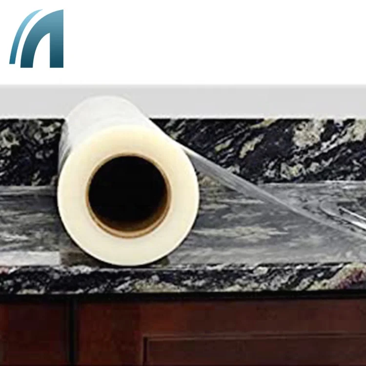 Anti Scratch Polyethylene Pe Temporary Plastic Surface Adhesive Protection Film for Marble