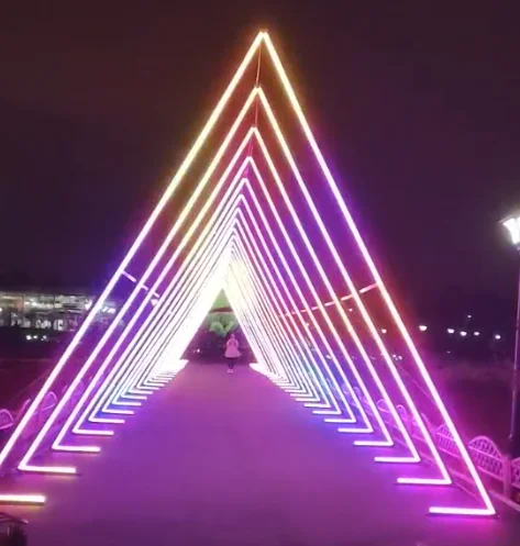 DJ Lights 0.5m Led Pixel Bar With Aluminum Events TV Show Decoration Lights 5050RGB Programmable Led Stage Light Bar