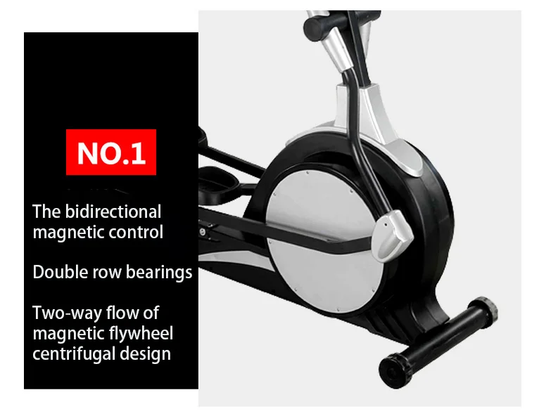 Elliptical Spin Bike Exercise Bicycle Cardio Weight Loss Machine Gym equipment Commercial Elliptical machine Cross trainer