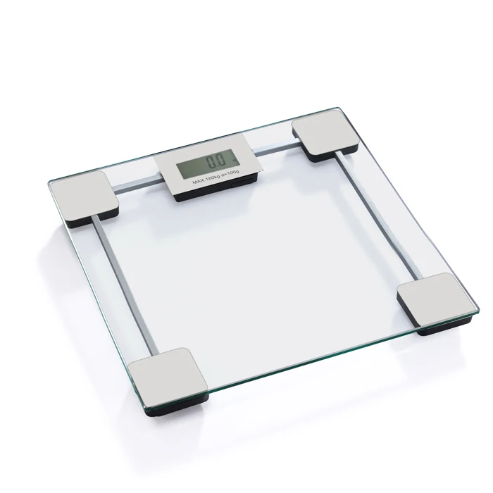 BSCI 180kg Household Body Scale Personal Electronic Bathroom Scale for Home Office Hotel with LCD Display