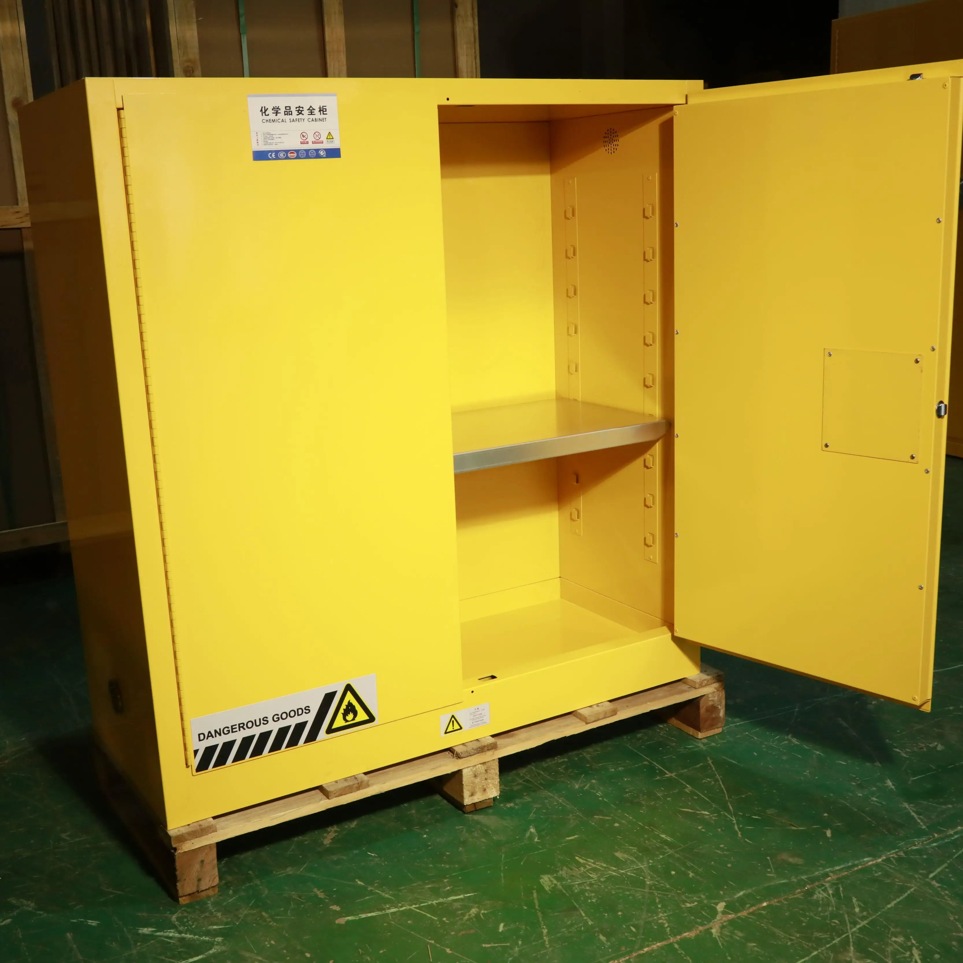 Lab Furniture Fireproof Safety Storage Cabinet for Flammable Liquids and Hazardous Substances