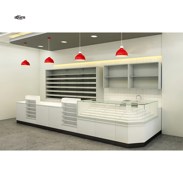 Modern Cashier Counter Convenience Retail Desk Restaurant Checkout Counters Supermarket Checkout Counter