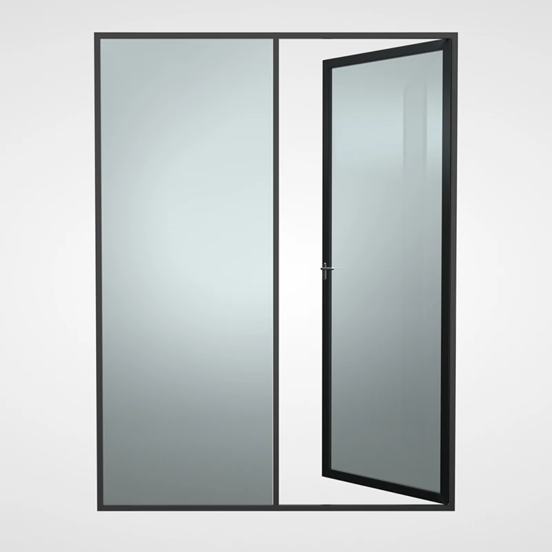 New Style Australian Standard Aluminum Custom Glass Mobile Door Soundproof And Thermal Glass Door Aluminum Frame